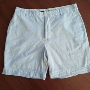 🌞 SEERSUCKER SHORTS Tailorbyrd size 34 mint cond